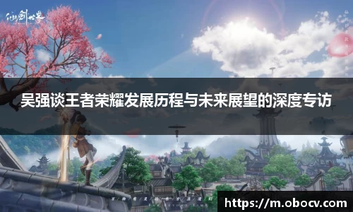 吴强谈王者荣耀发展历程与未来展望的深度专访