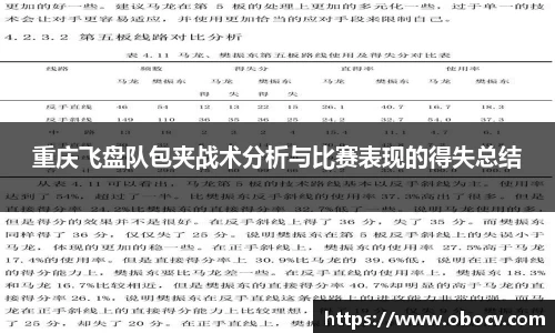 重庆飞盘队包夹战术分析与比赛表现的得失总结